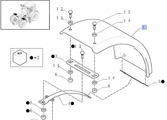 87616391 - Отражатель грязи